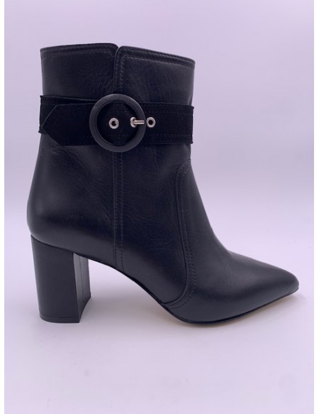 Boots Boucles Adéquat Noir